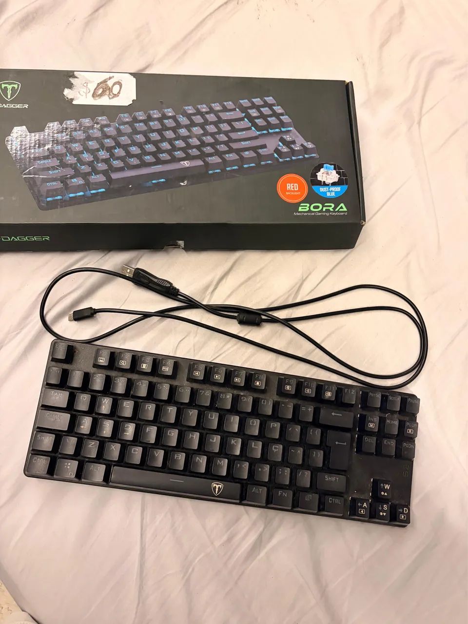 Teclado Mecânico T dagger 100% funcionando 