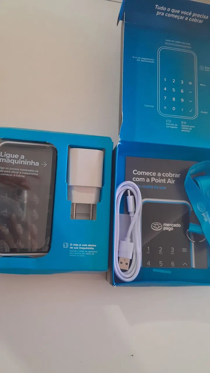 Máquina de cartão NOVA completa  - Foto 2