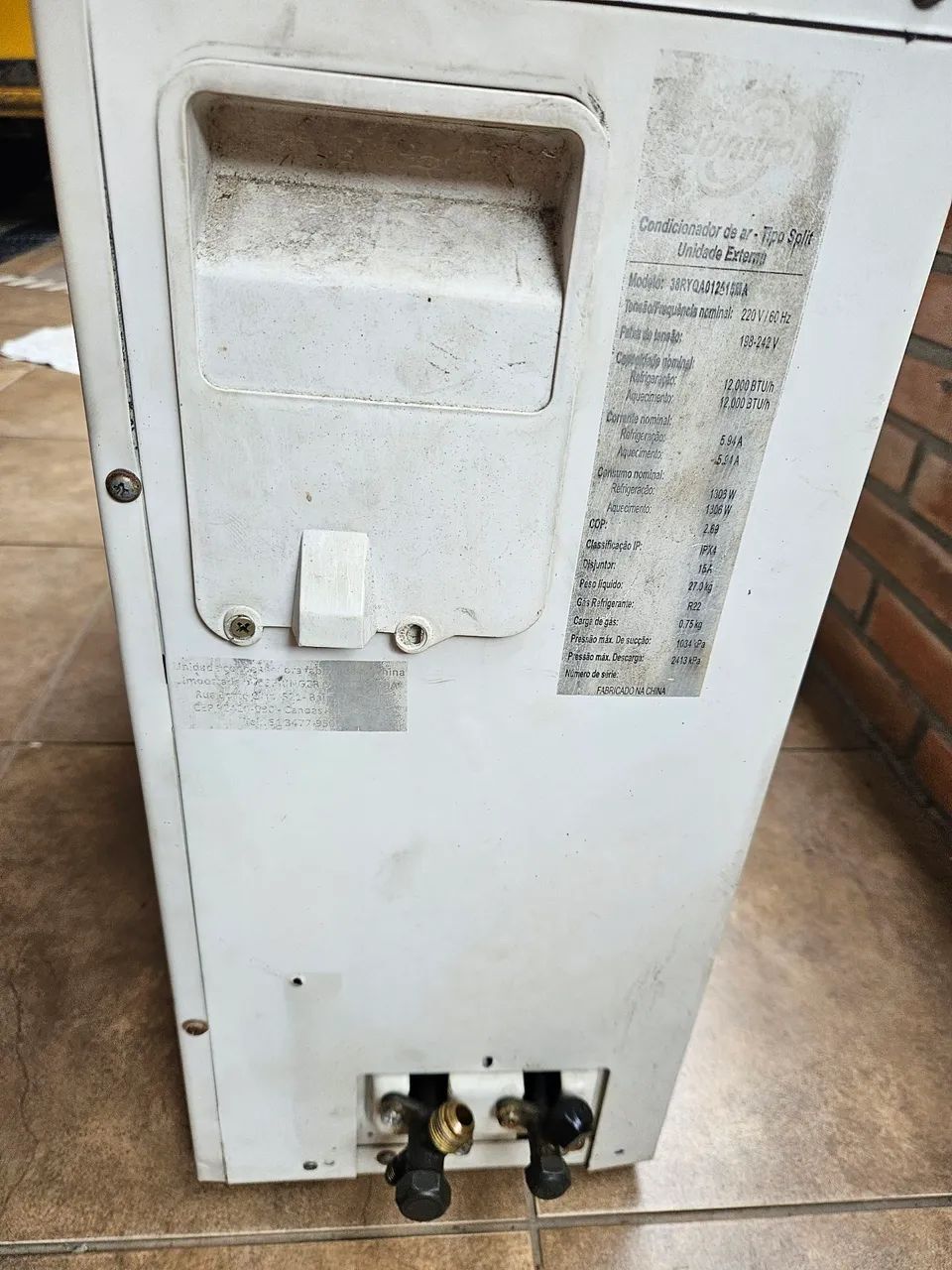 Ar condicionada Admiral 12000 btus R$450,00 - Foto 4