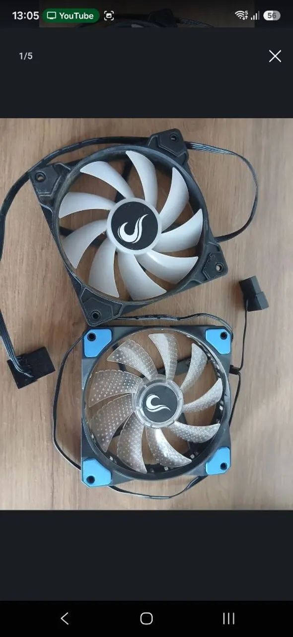 Headset + 2 Cooler Fan  - Foto 3