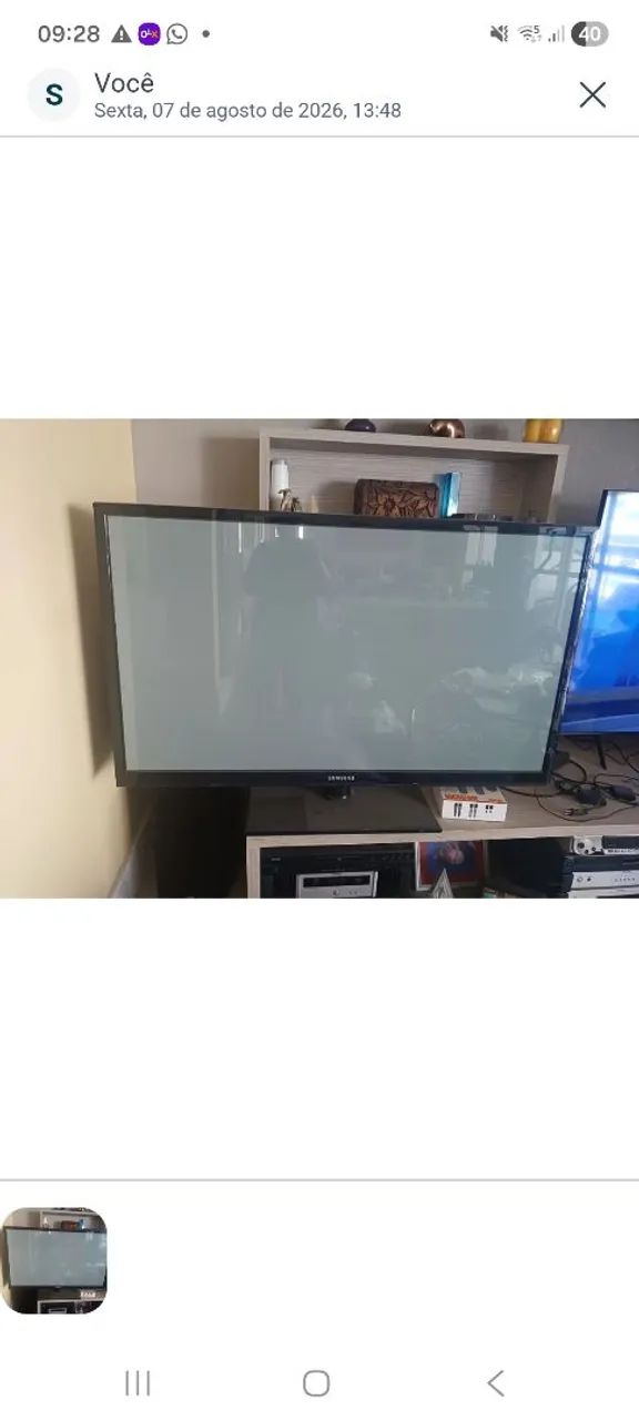 Vendo TV Samsung 50 polegadas excelente 