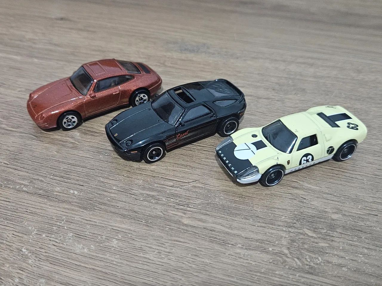 Hotwheels Porsche lote: 911, 904 e 928