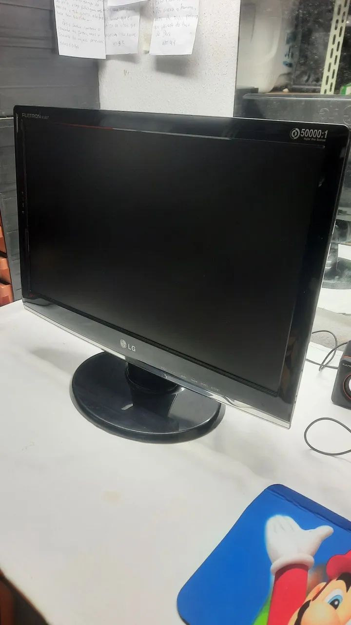 Monitor Flatron LG 19 polegadas + acessórios,  (tudo que está na foto) - Foto 5