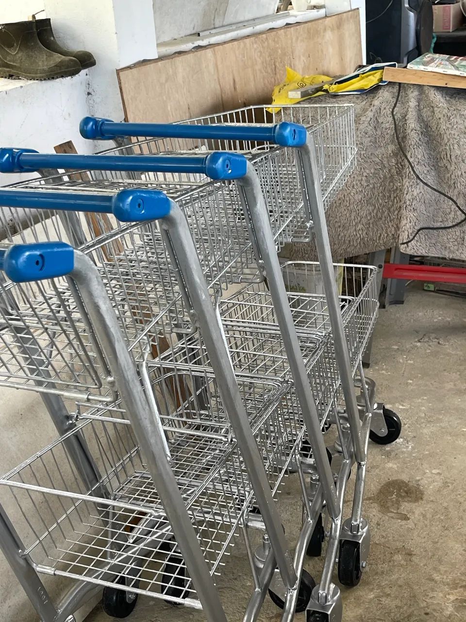 Vendas e reformas de carrinho de supermercado(PREÇO A COMBINAR COM O CLIENTE)