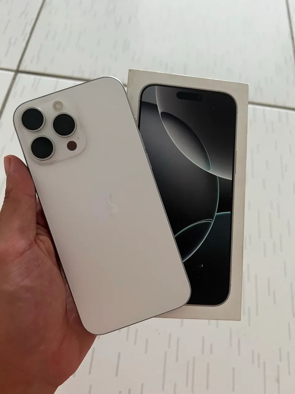 iPhone 16 Promax 256GB Branco - Foto 4
