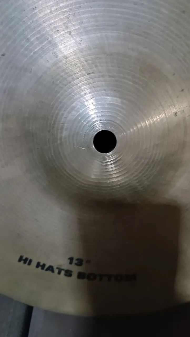 Hi hat B20 wuhan 13" - Foto 3