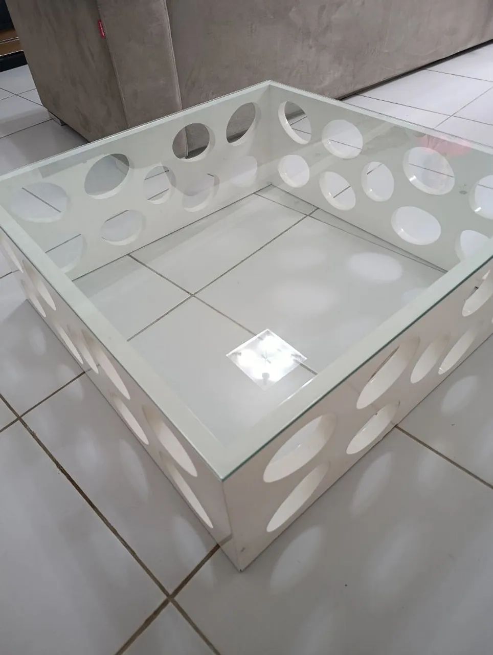 Mesa de centro branca  - Foto 2
