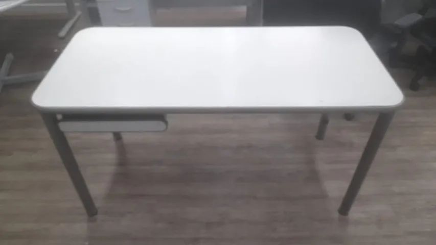 Mesa escritório de ferro 01 gaveta