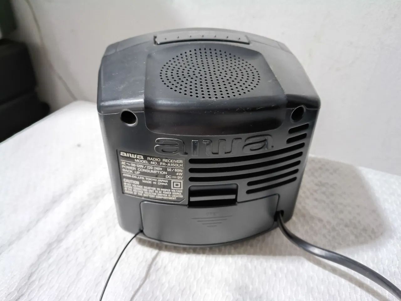 Rádio relógio Aiwa leia - Foto 3