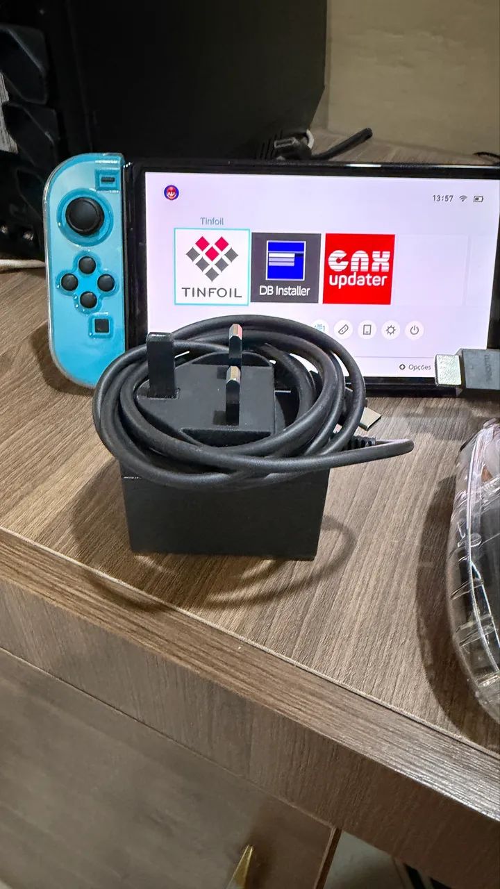Nintendo switch OLED desbloqueado 128GB - Foto 3