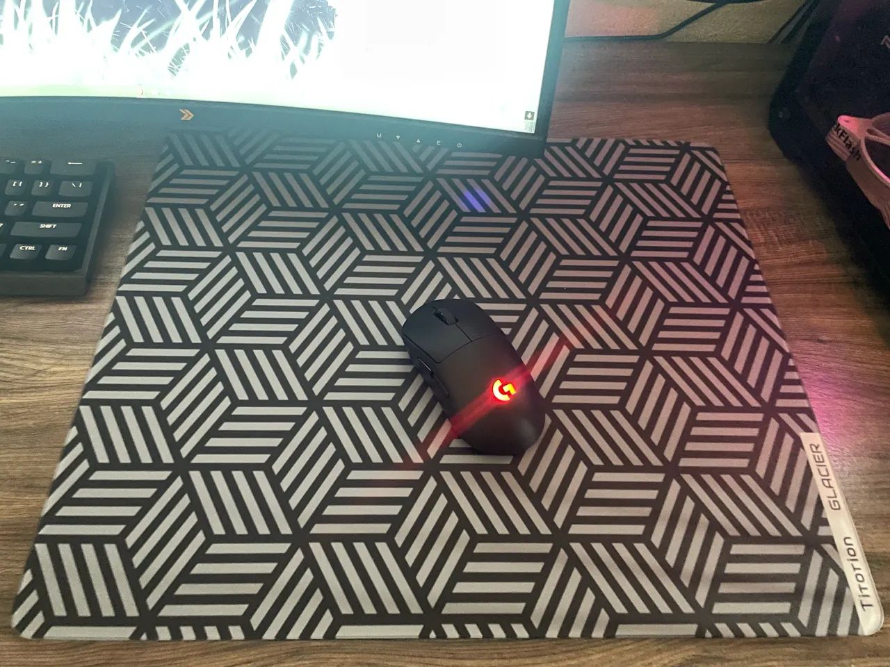 Mousepad vidro titorion - Foto 2
