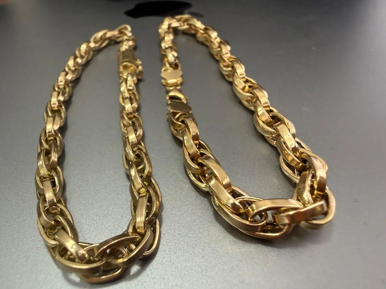 Pulseira Dupla de ouro 18k procedência garantia eterna - Foto 5