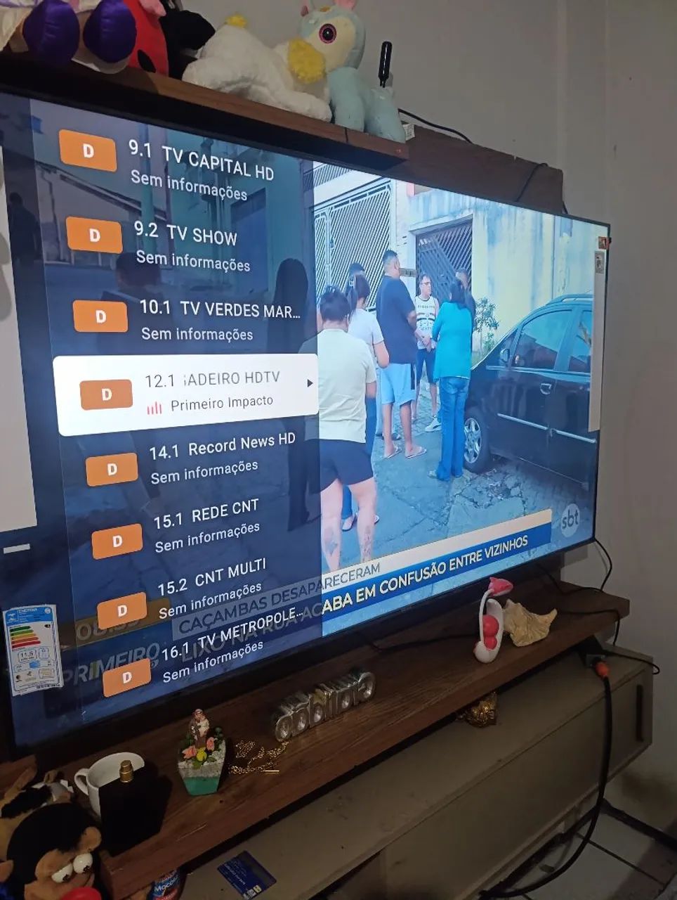 Televisão SEMP Toshiba 65POLEGADAS NO PLASTICO AINDA . MENOS DE 1 MES DE USO !  $3.800  - Foto 5