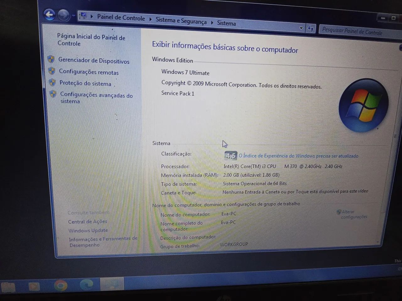 Notebook HP