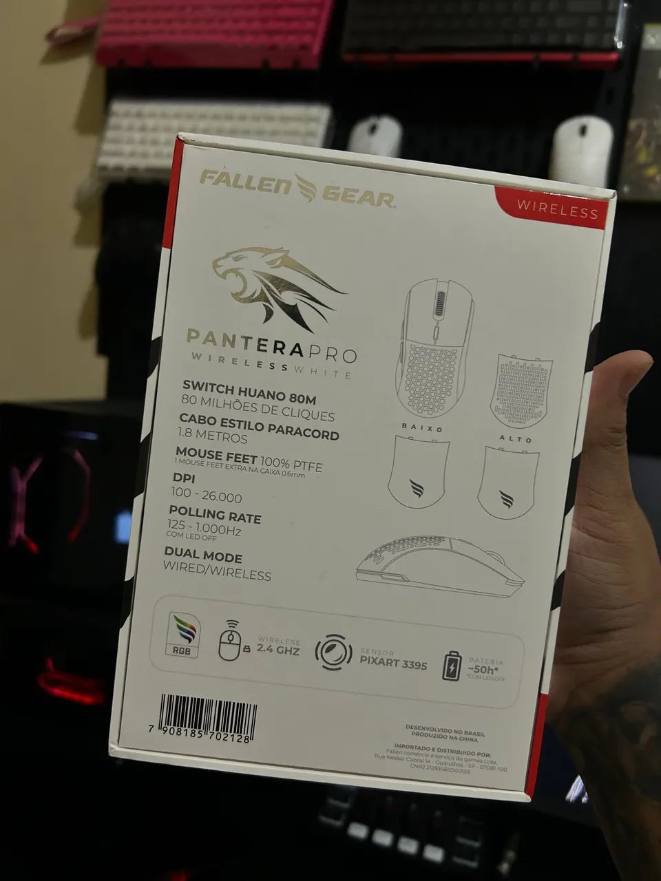 mouse fallen pantera pro  - Foto 3