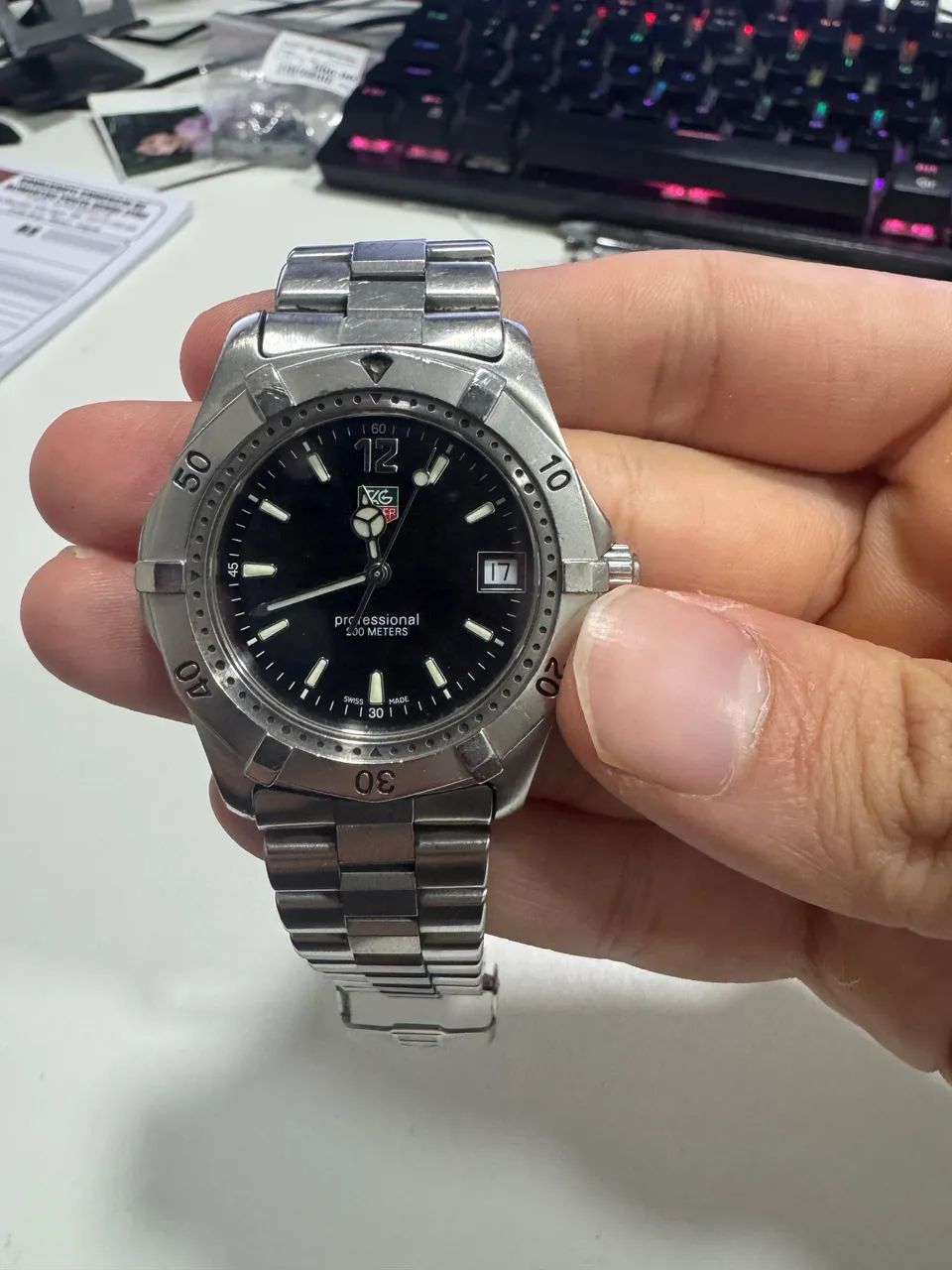 Relógio TAG Heuer Professional 200M - Ref. WK1110-1 - Acessórios