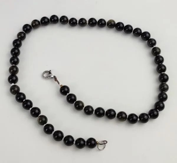 Colar de obsidiana mexicana - Foto 2