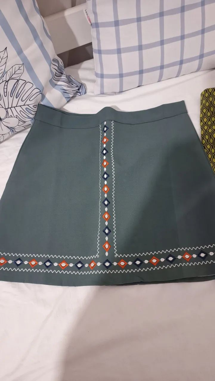 Lote três mini saias - Foto 4