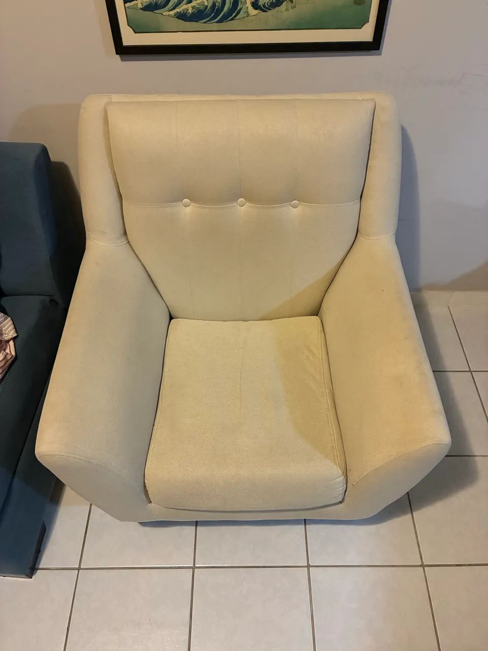 Poltrona de amamentação premium + Banqueta