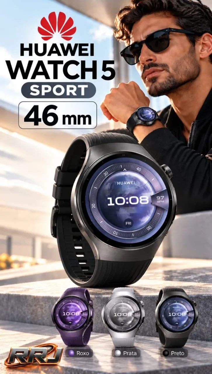 Huawei Watch 5 Sport de 46 mm  - Foto 4