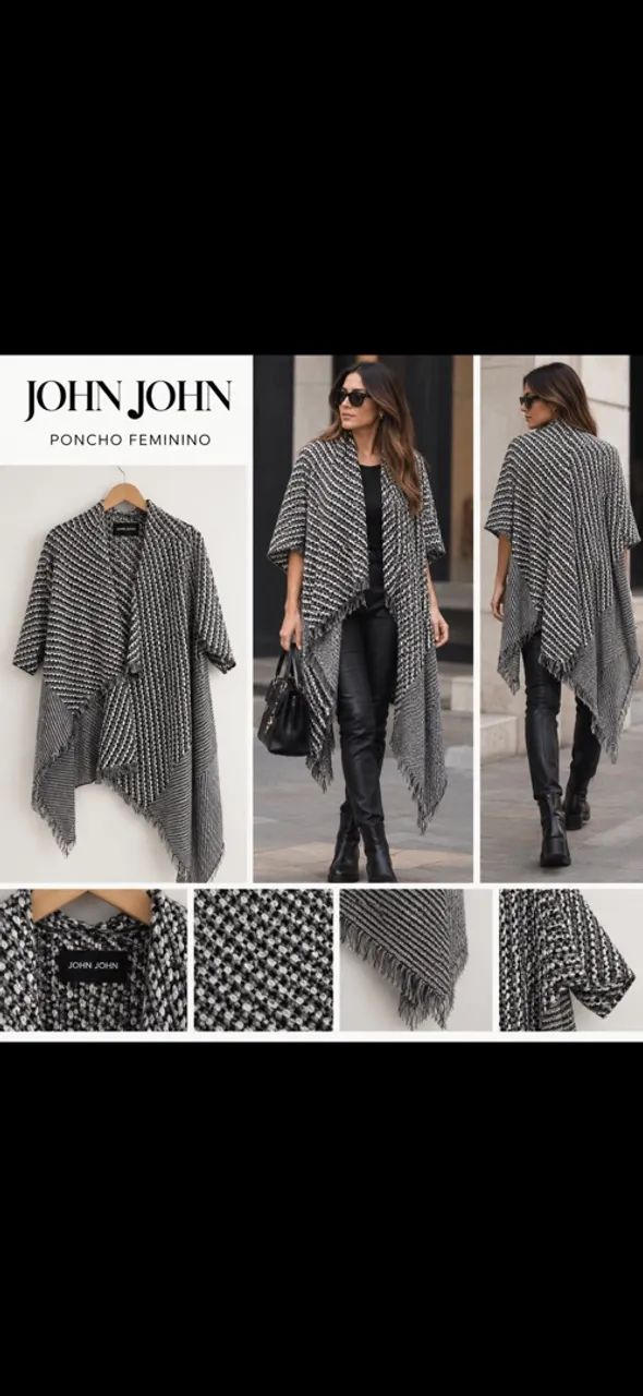 Lindo poncho john john 