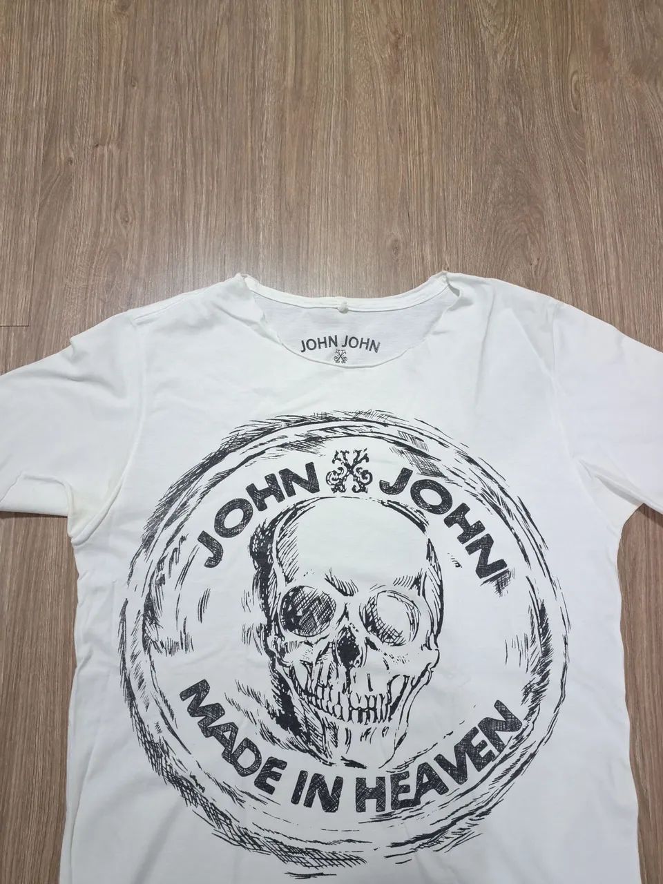 Camiseta John John Branca  - Foto 2