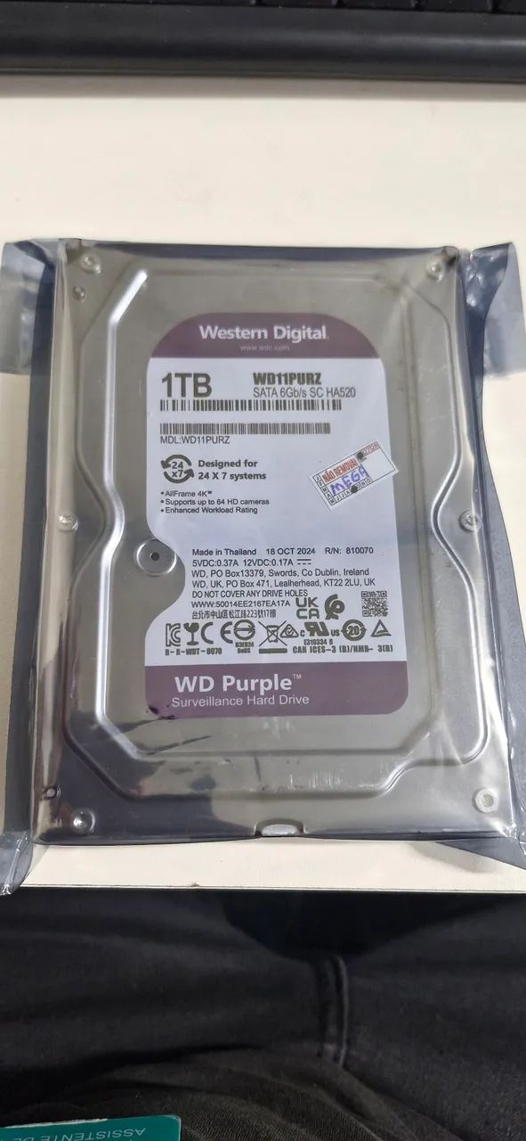HD 1tb Purple - Foto 2