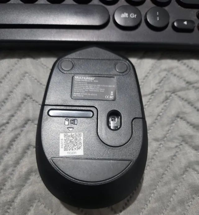  Combo Teclado e Mouse sem Fio Multi TC231 - Foto 3