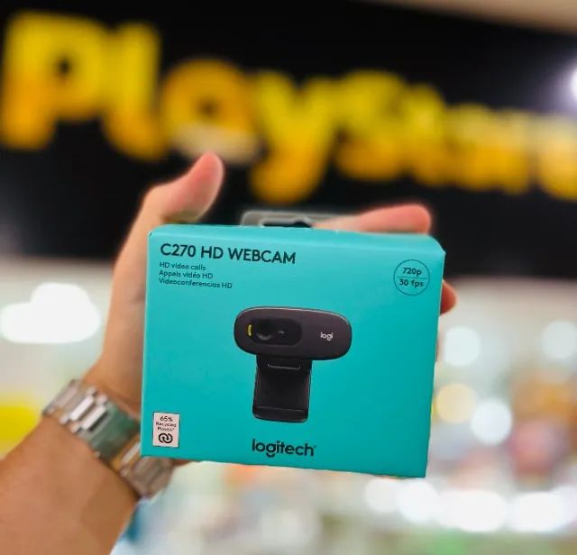 Web Cam Logitech Alta Definição