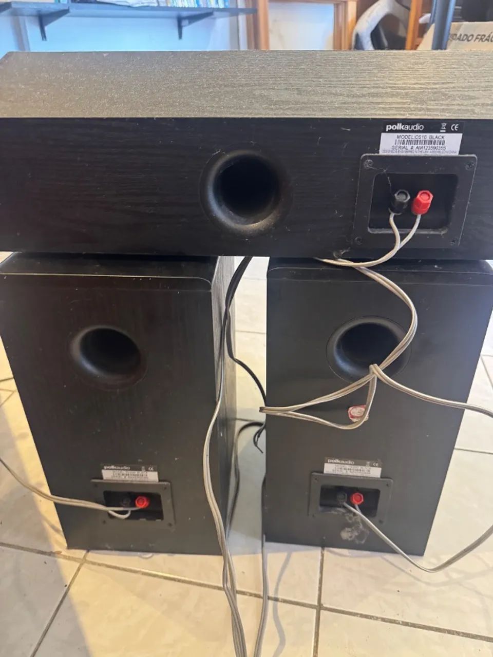 Receiver Yamaha RX-V677 com caixas de som - Foto 5
