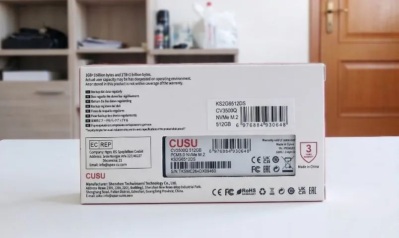 SSD NVME M.2 512GB - Foto 2
