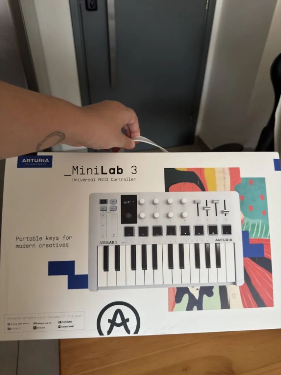 controlador midi arturia minilab 3 - Instrumentos musicais