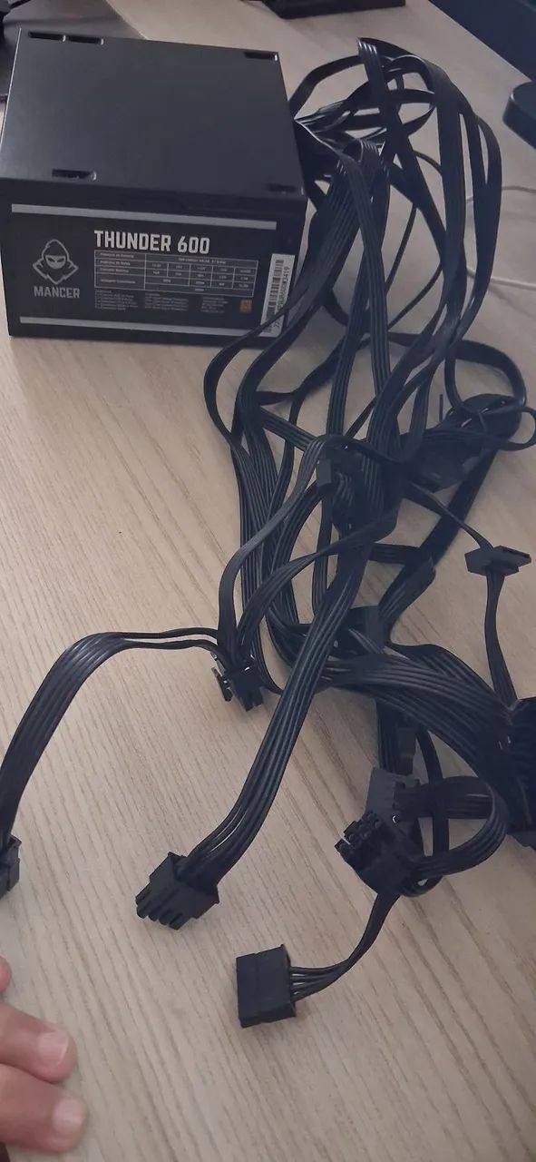 Fonte Mancer 600w [ Não está ligando ] - Foto 3