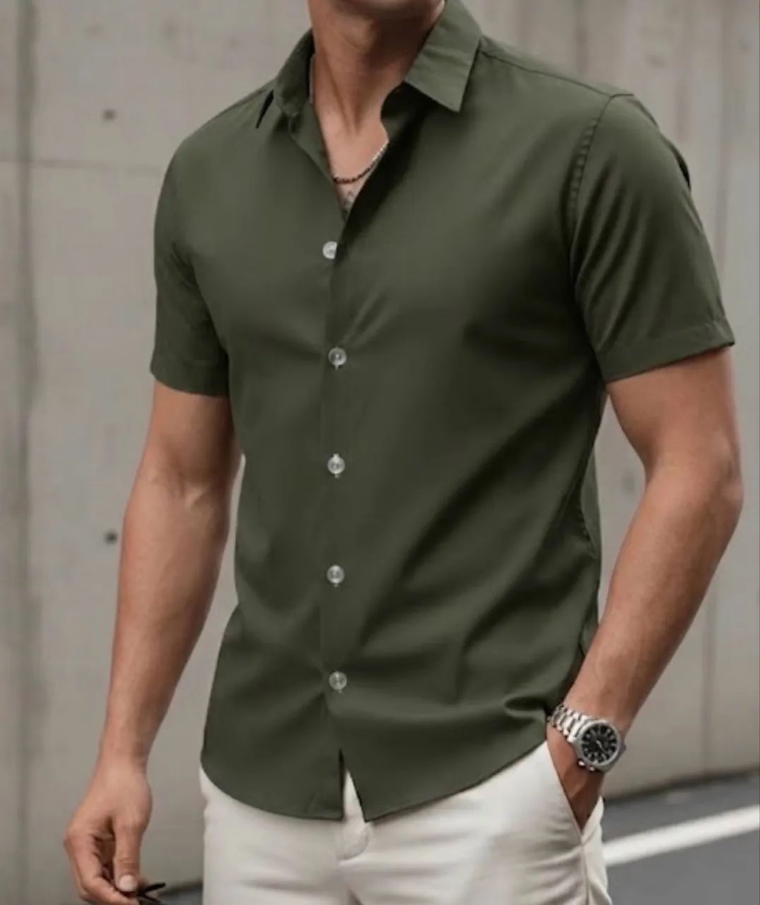 Camisa social polo
