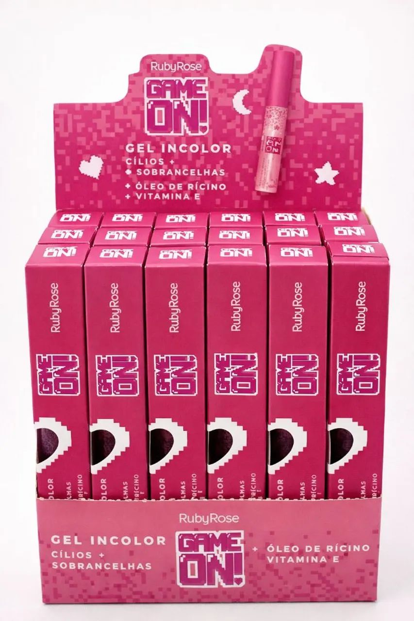 Gel incolor para cílios e Sobrancelhas Ruby rose  - Foto 2