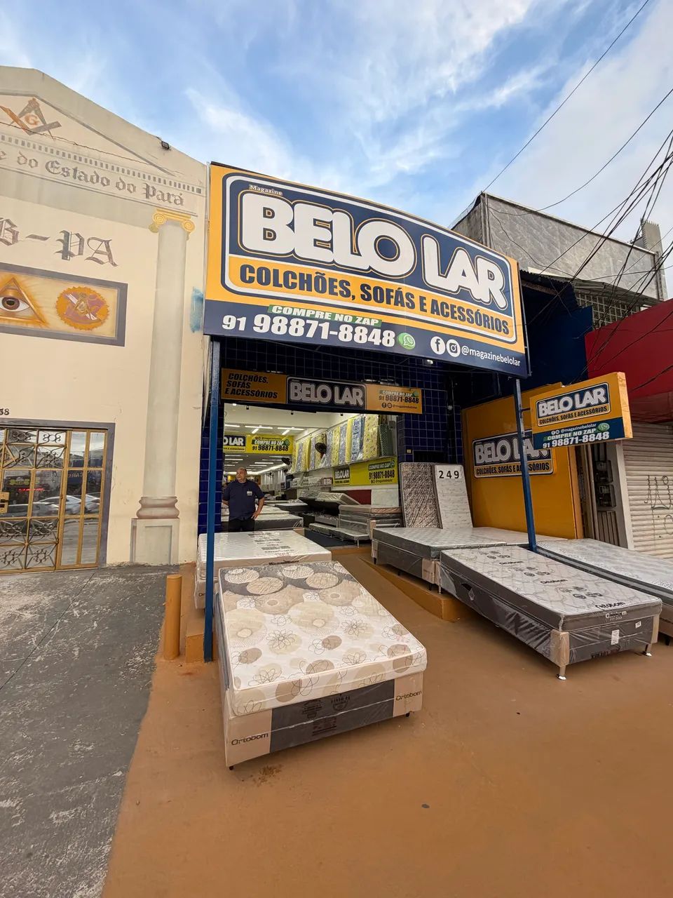 Belo lar Pedreira loja de colchão 