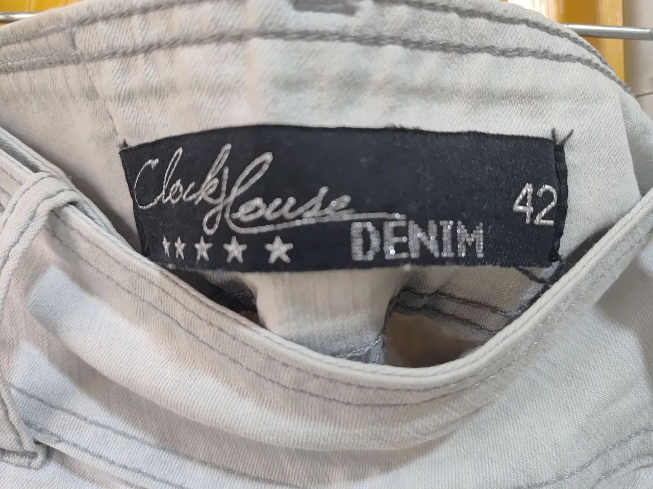 Calça jeans clara tam 42 - Foto 5