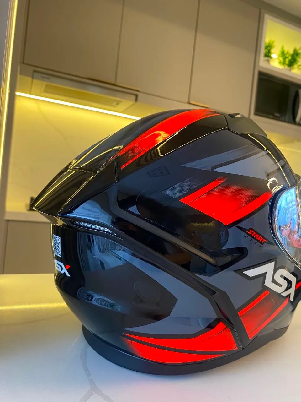 Vendo Capacete ASX CITY - TAM 63/64 - Foto 2