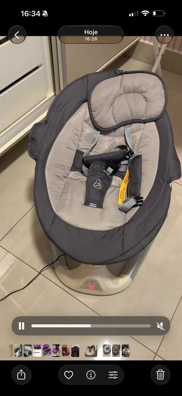 Cadeira de balanço automática  - Foto 3