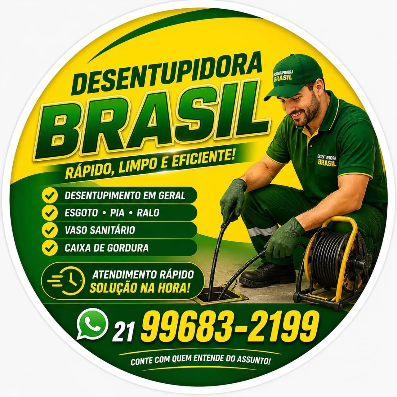 Desentupidora Vaso Pia Ralo 