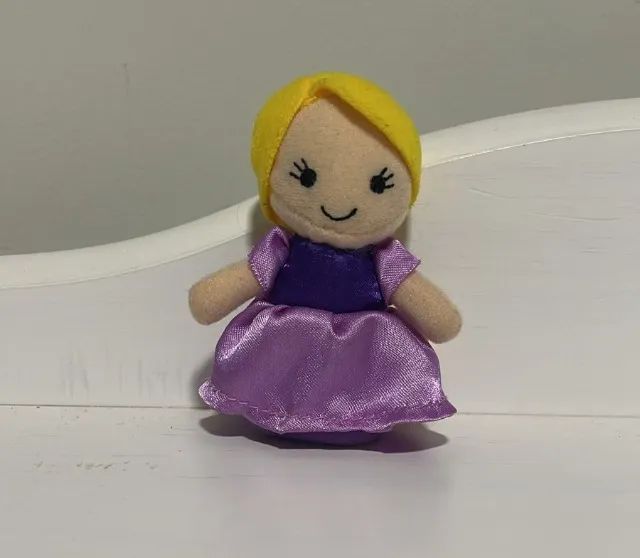 Dedoche Disney Rapunzel de tecido - Foto 2