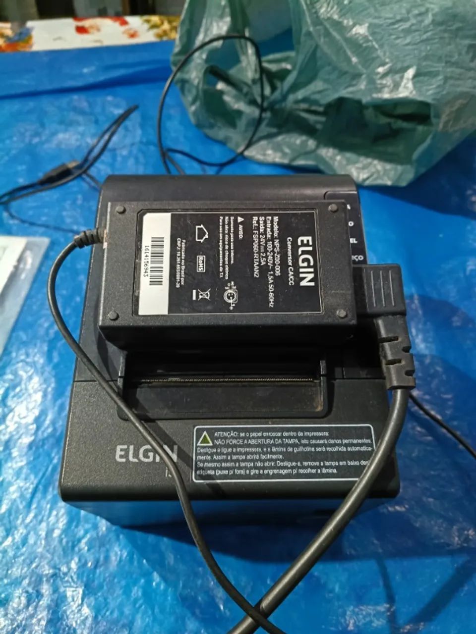 Carcaça Impressora Elgin I9 (Usado) - Foto 4