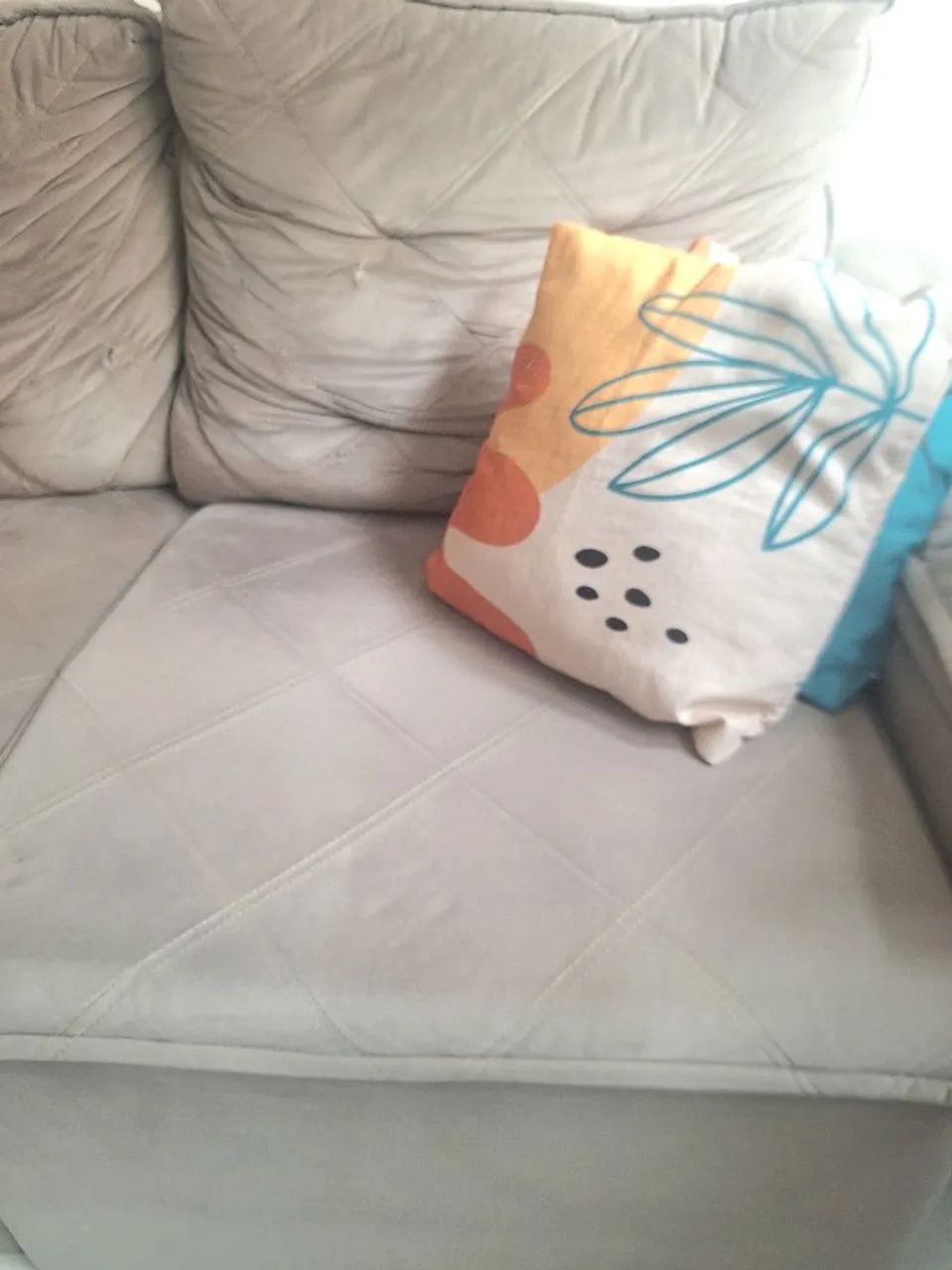 Vende-se sofá de 2 lugares reclinavel  - Foto 2