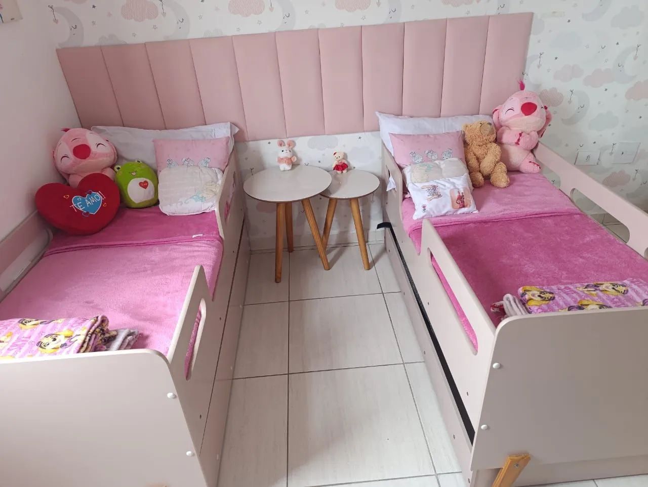 Duas Bicamas rosa infantil - Foto 3