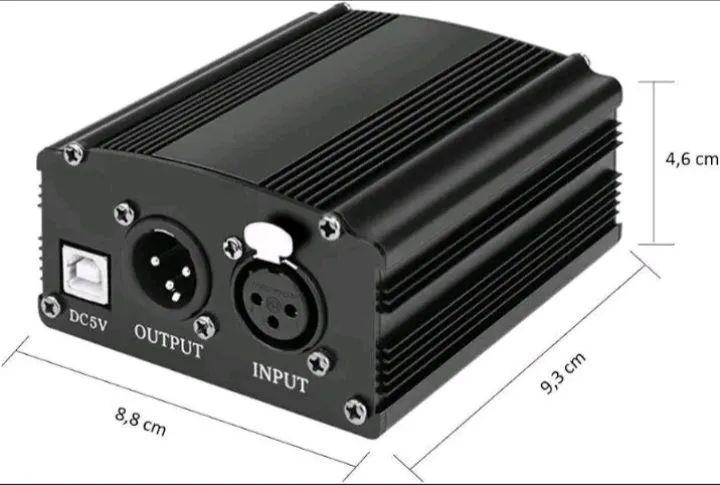 Microfone BM800 + Phantom Power 48V (kit completo) - Foto 3