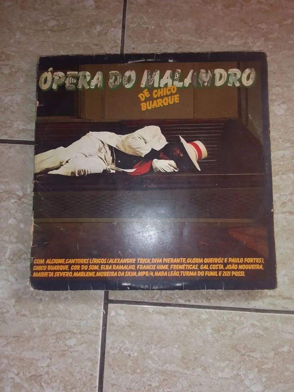 LP vinil Chico Buarque A ópera do malandro 