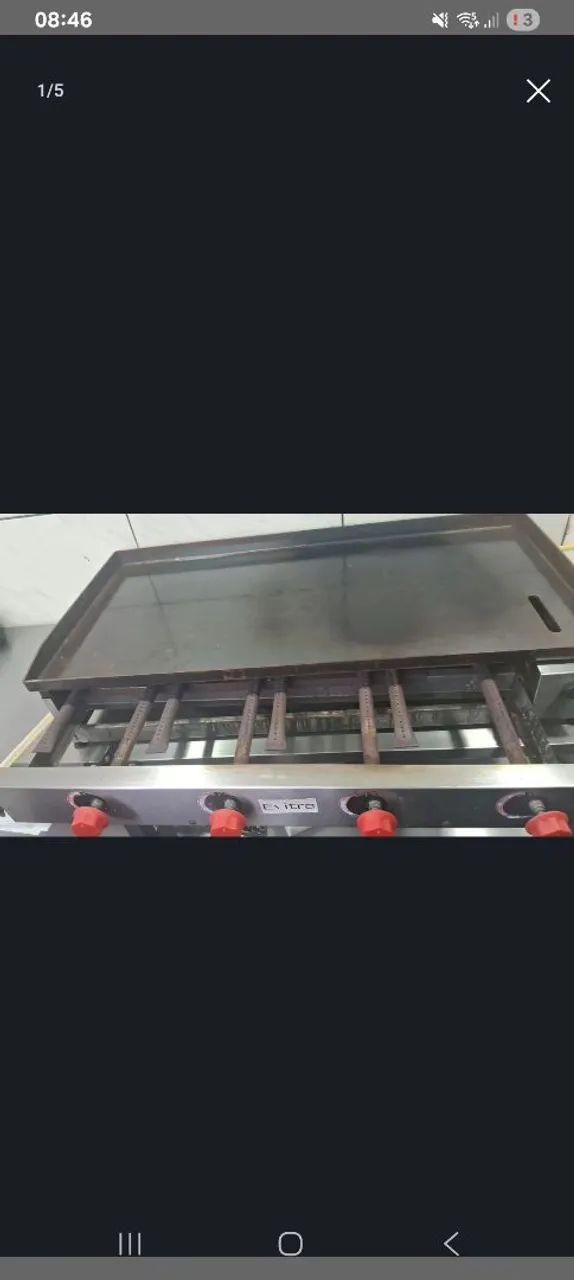 Chapa 4 Bocas Industrial