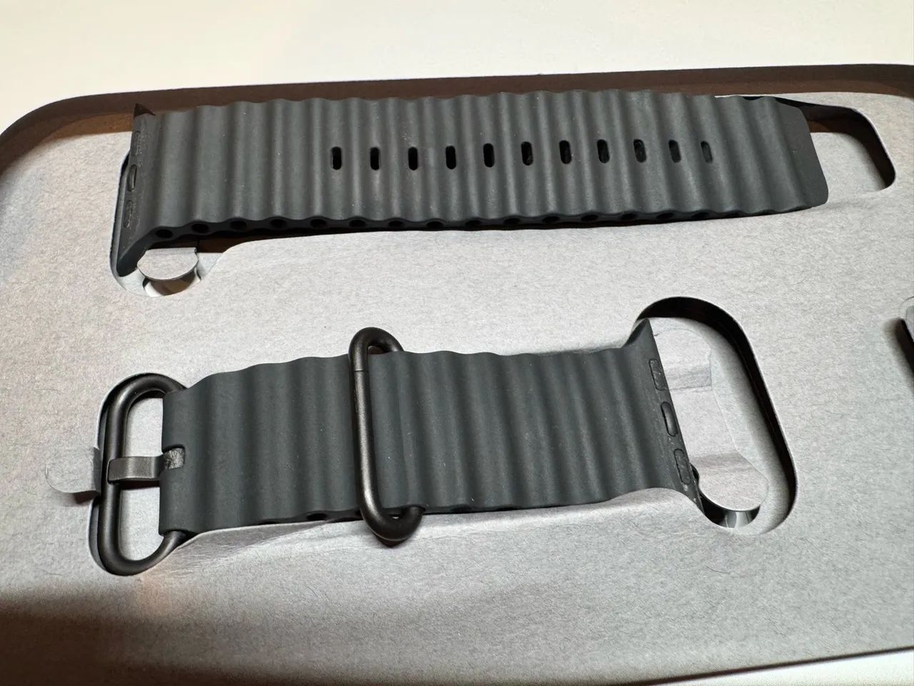Pulseira Apple Watch Ultra preta  - Foto 4