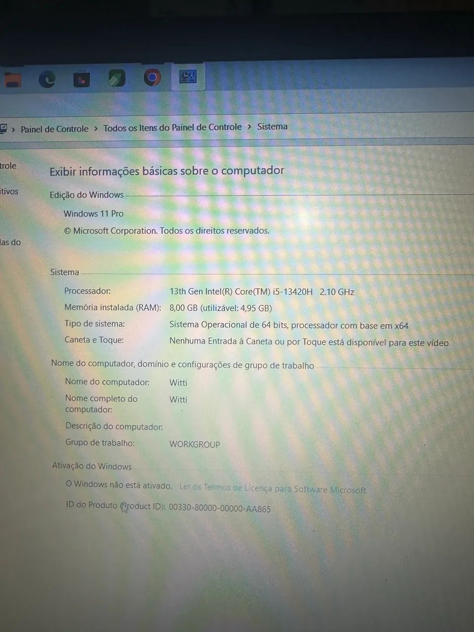 Notebook Acer Aspire Go 15 - Intel i5 - 8gb RAM - Foto 2