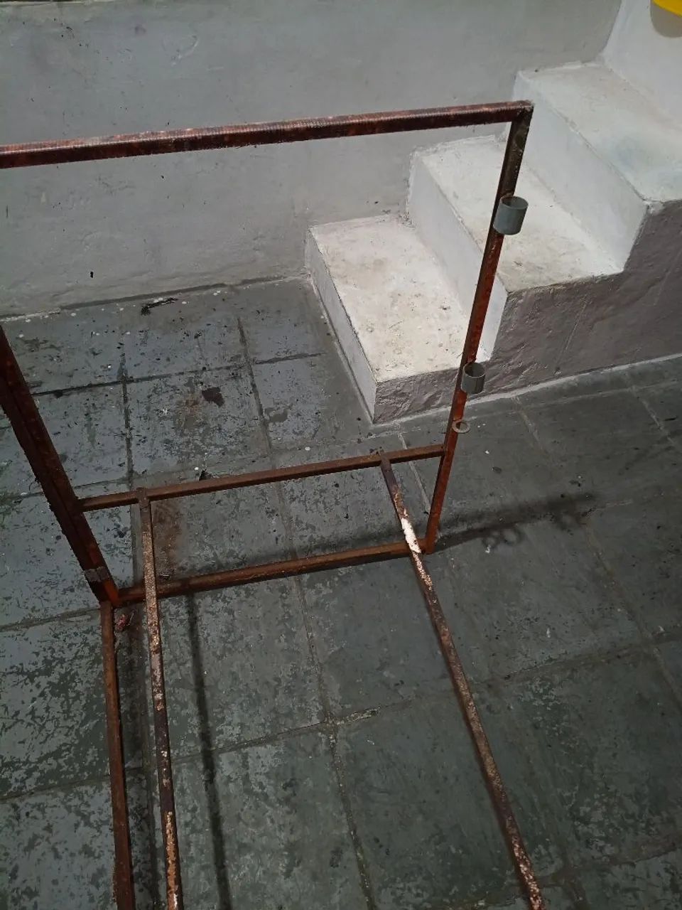 Barraca de ferro para isopor sem lona - Foto 5